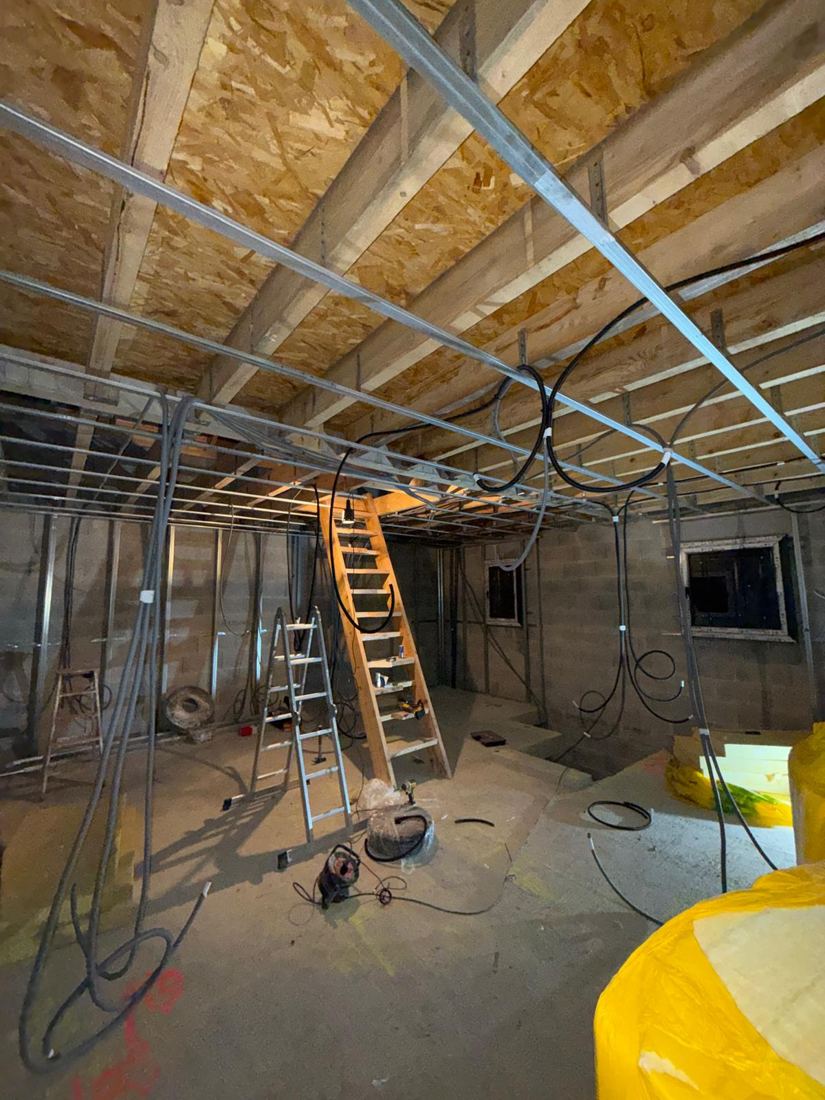 Câblage électrique complet d'une construction neuve en Haute-Savoie par Elec Revive